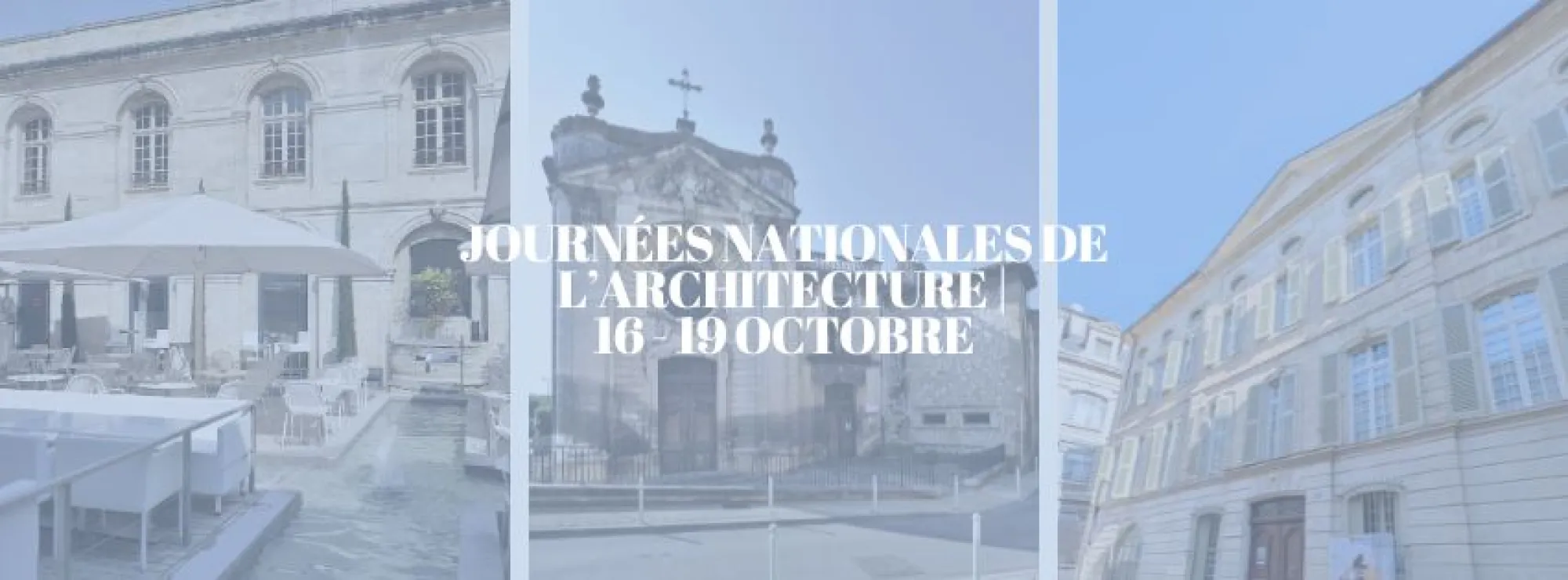 Header Journées nationales de l'architecture