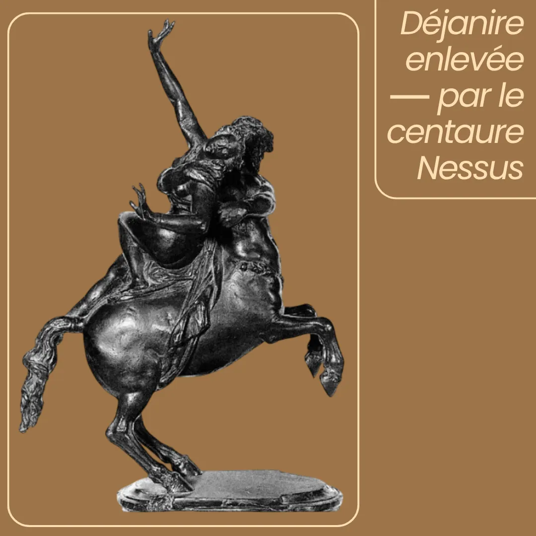 déjanire enlevée par le centaure Nessus