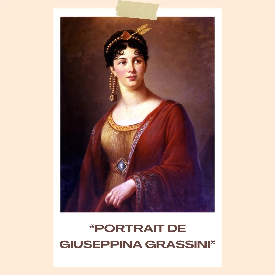 portrait de giuseppina grassini