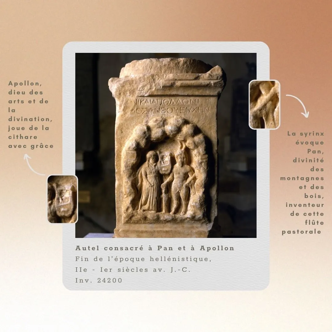 Autel Apollon et Pan