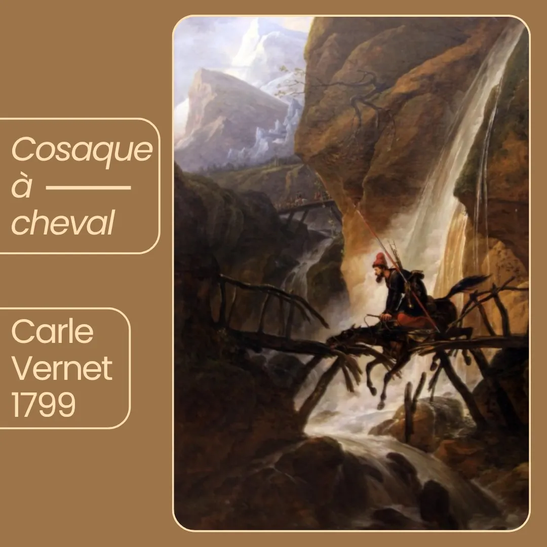 cosaque à cheval vernet