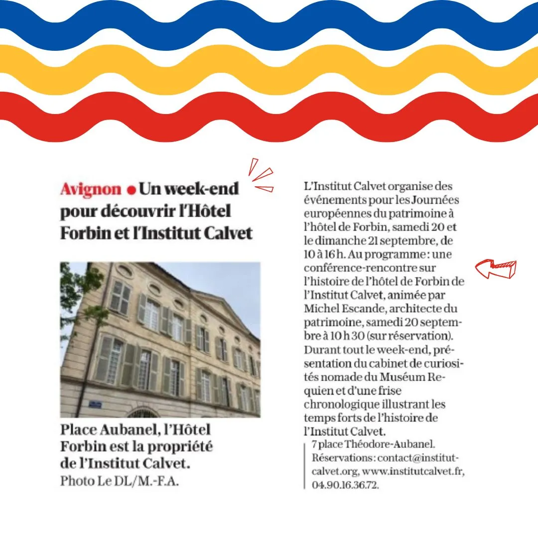 Article Vaucluse Matin 17.09.25