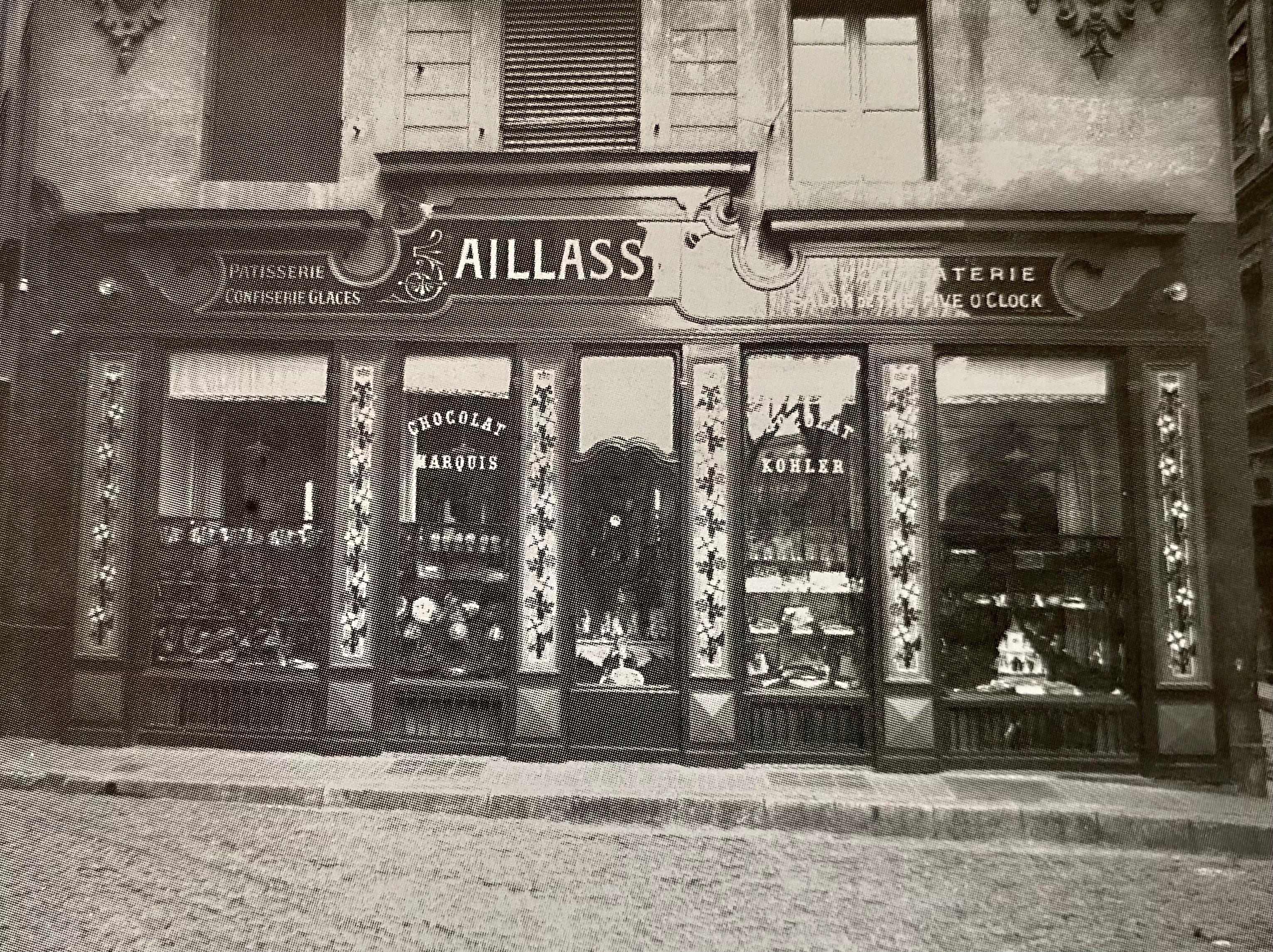 Devanture de la pâtisserie Aillasse AVIGNON