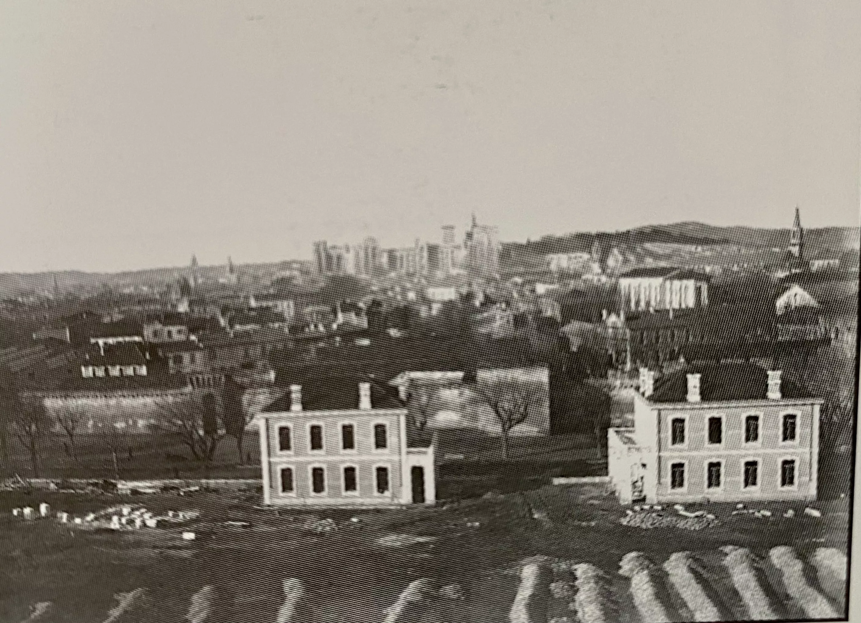 Construction de la caserne Chabran AVIGNON