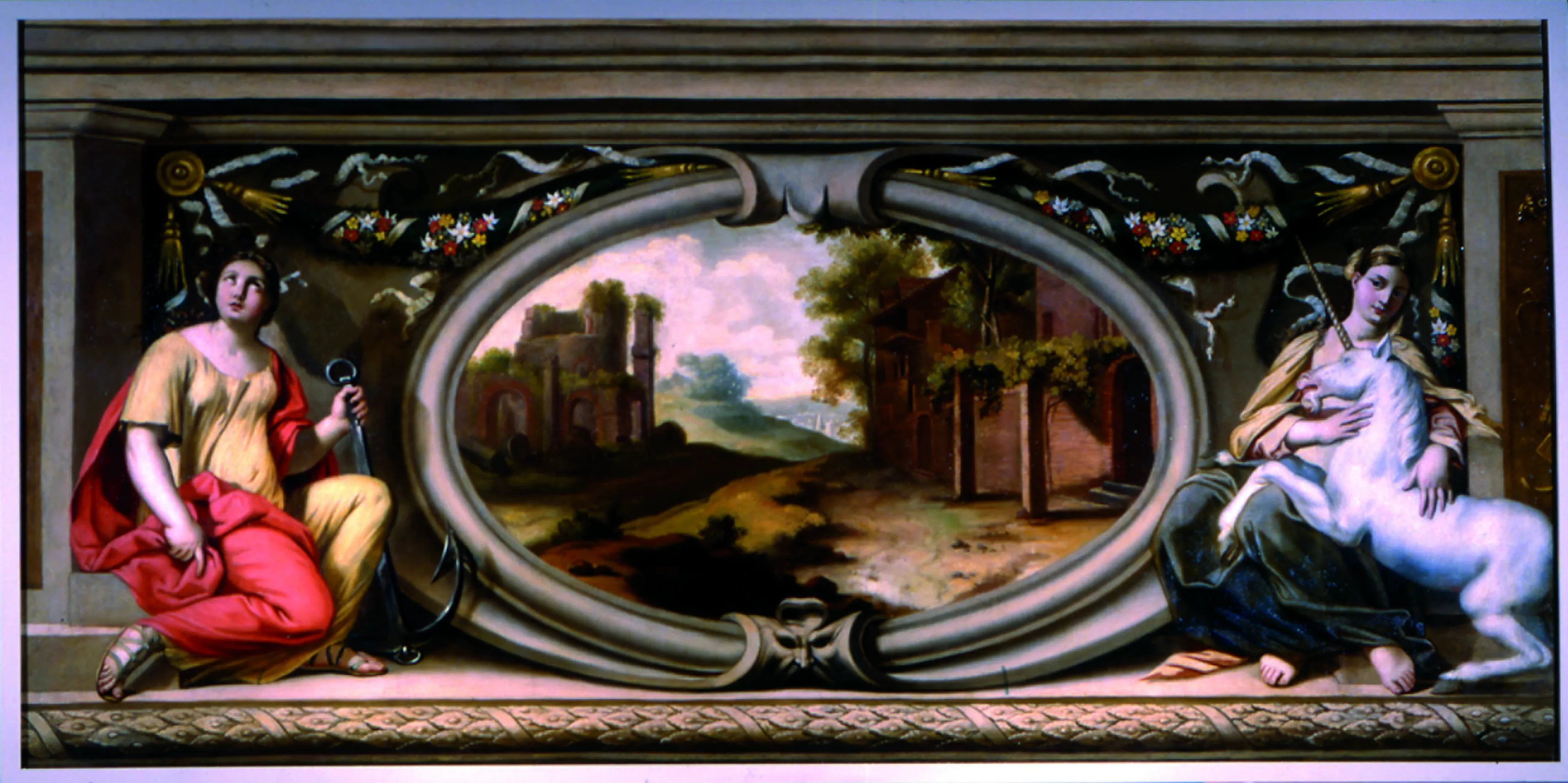 996.5.1 - MIGNARD Nicolas - Paysage entre l'espérance et la Virginité