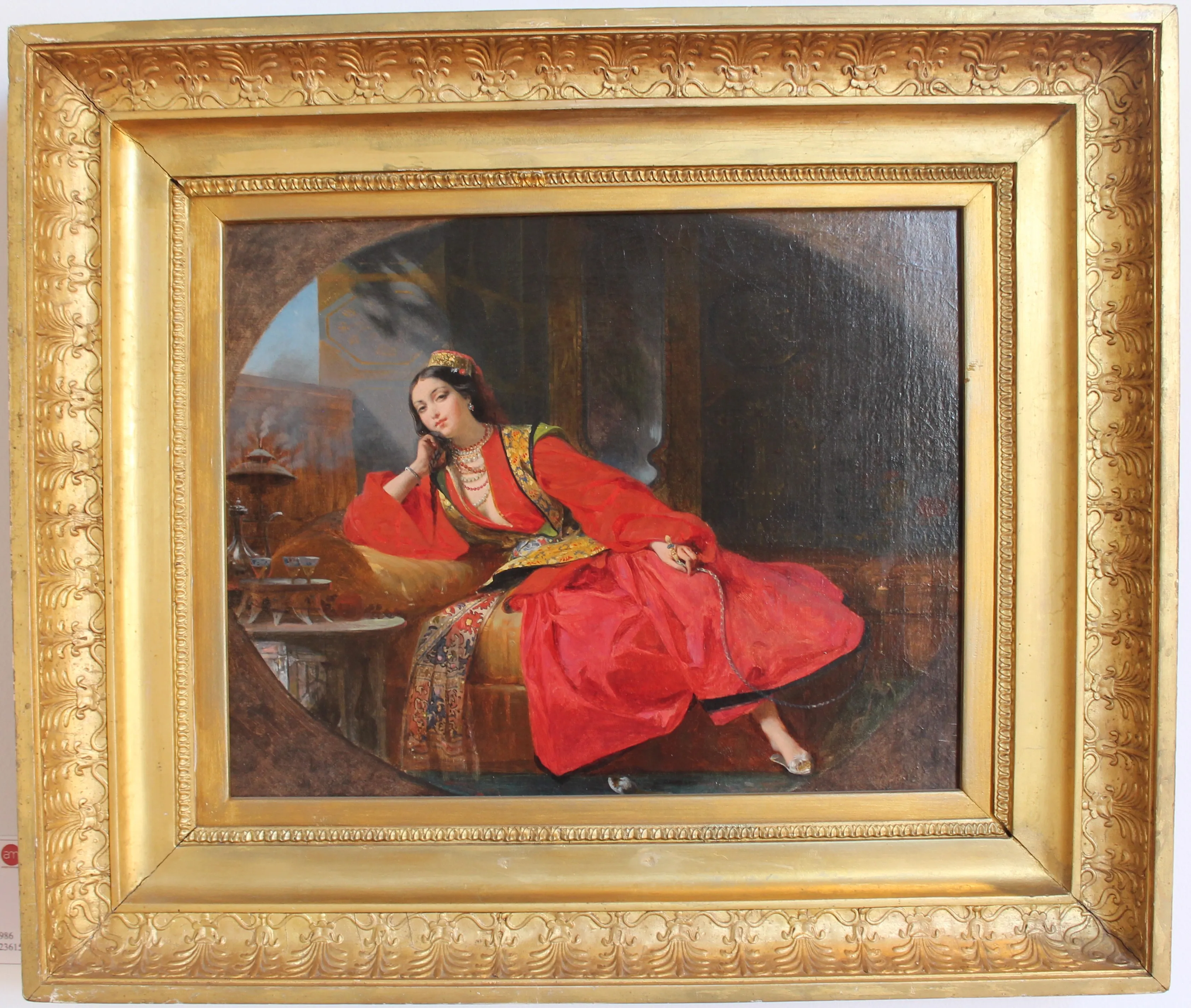 Odalisque en rouge