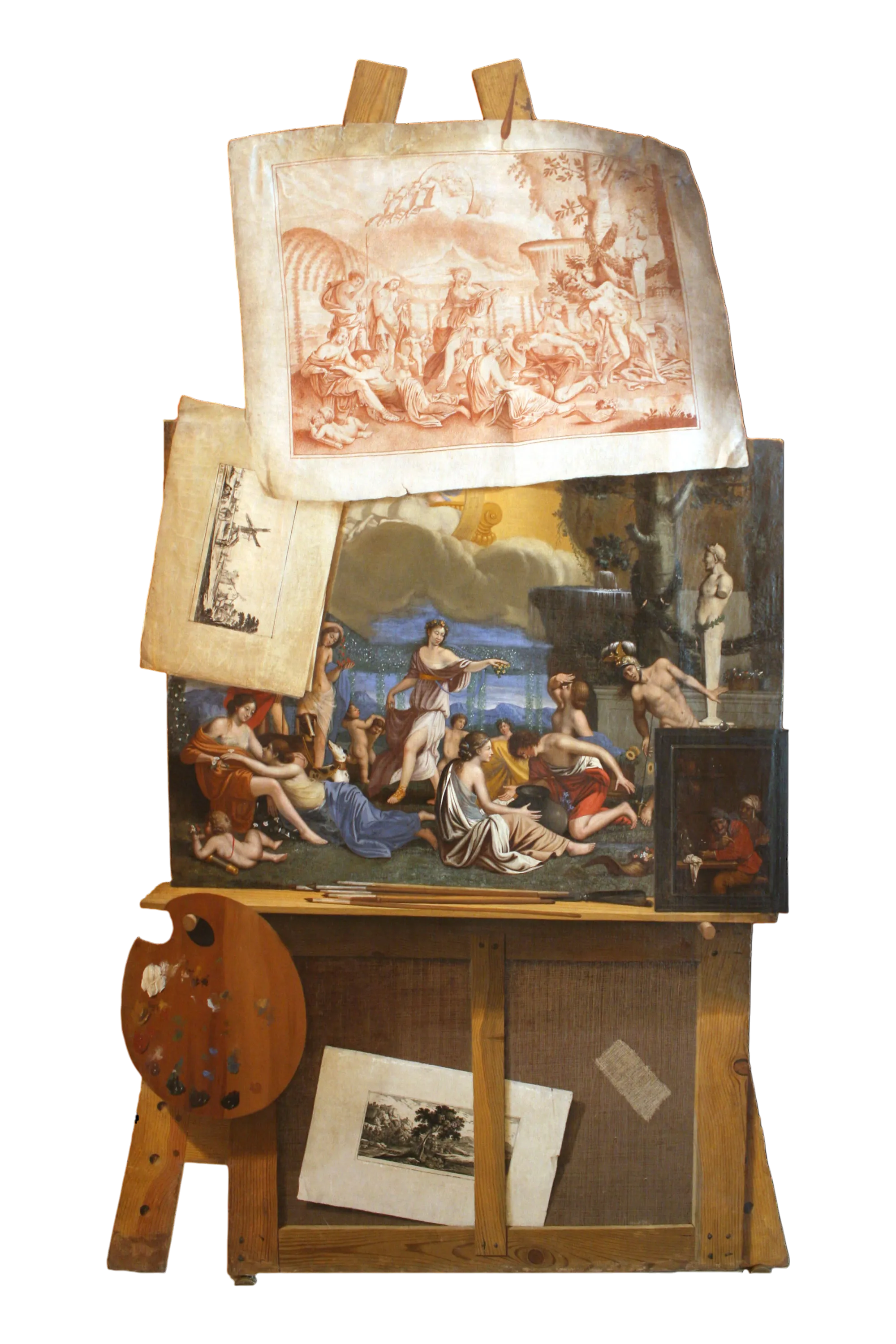 Le Chevalet du peintre